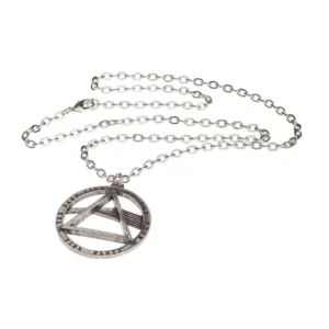 Pink Floyd Necklace Heavy Metal Pewter Rock Jewelry