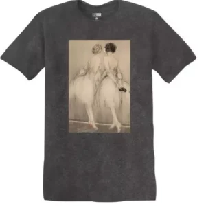 Ballerina Blowing Bubbles T-Shirt