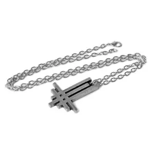 Behemoth Pewter Necklace Cross