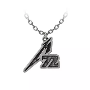 Metallica Necklace Heavy Metal Pewter 1972 ROCK Jewelry Collectible Pewter