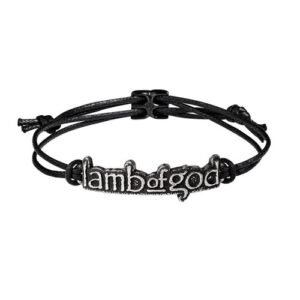 Lamb of God  Rock Bracelet 1977 Throng Bracelet Metalwear Rock Jewelry Pewter