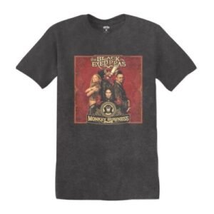 The Black Eyed Peas T-Shirt Monkey Business Fergie Throwback 90s