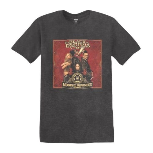 The Black Eyed Peas T-Shirt Monkey Business Fergie Throwback 90s