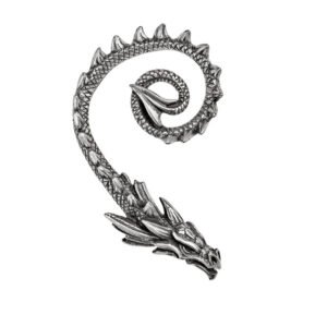 Ostrogoth Pewter Serpent Dragon Earwrap Earring