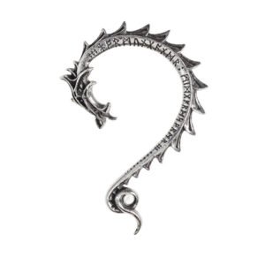 Jormungand Thor Pewter Dragon Earwrap Earring