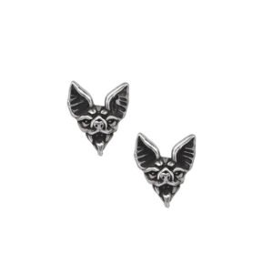Art Deco Inspired Vampire Bat Earrings