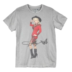 Dolly Parton T-Shirt / Official Licensed Dolly Parton Butterfly Tribute Rock Tee