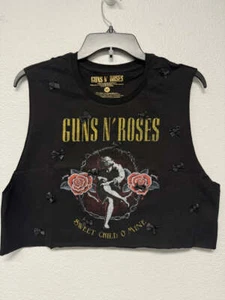 Guns n' Roses Crop Top Rock T-Shirt Sweet Child Rock Tee