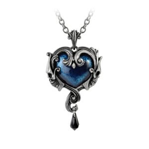 Affaire Du Blue Coeur Blue Heart Necklace
