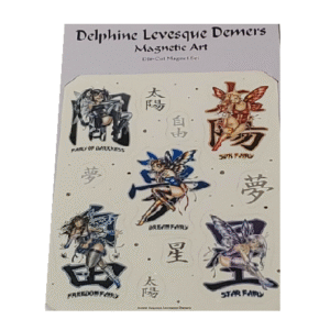 Anime Kanji Fairy Magnets Collection #1