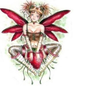 Strawberry Fairy Sticker