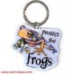 Whimisical Frog Keychain