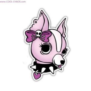 Rocker 'Chick' Cool Chihuahua Sticker