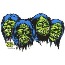Shrunken Heads Dirty Donny Sticker