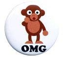 OMG Monkey Button