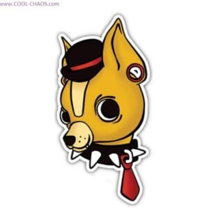 Rocker 'Spike' Cool Chihuahua Sticker