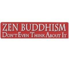 Zen Buddhism Mini Sticker