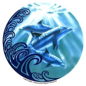 Tribal Dolphin Sticker