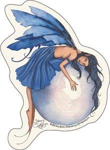 Sphere II Bubble Blue Fairy Sticker
