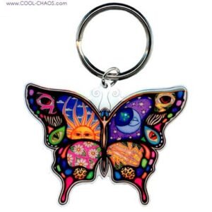 Celestial Butterfly Keychain