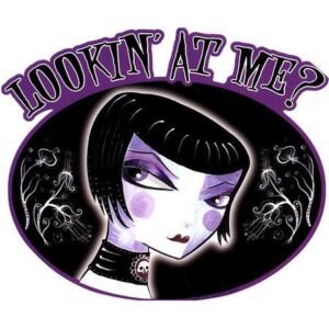 Lookin' at me? Gothic Fairy Sticker