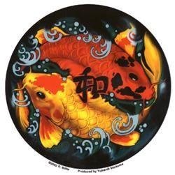 Tribal Koi Fish Sticker
