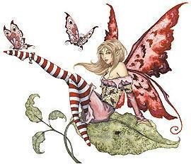 Flirty Fairy Sticker