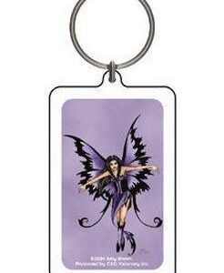 Purple Magic Fairy Keychain