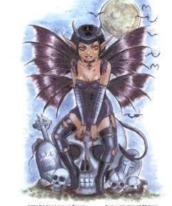 Vampire Fairy Sticker