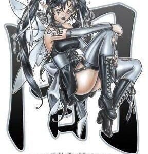 Gothic Fairy of Darkness Sticker